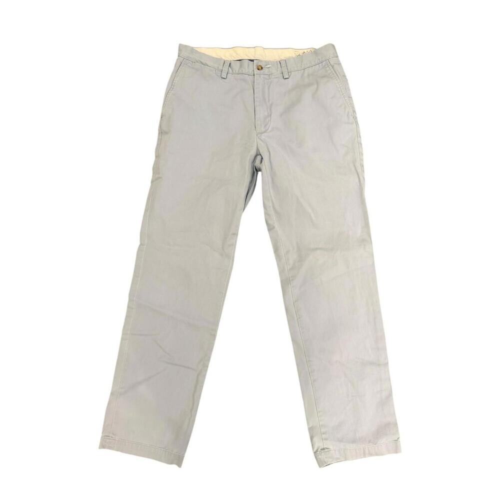 Polo Ralph Lauren Men's Dress Chino Pants Baby Blue 100% Cotton 34x32 Classic